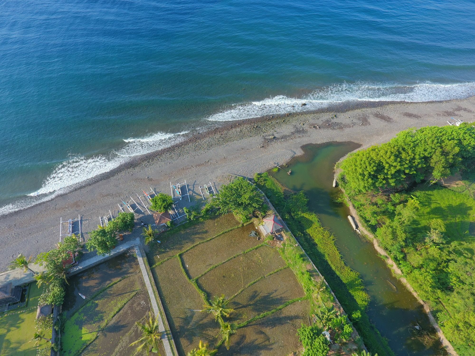 Taman Padi Villa Amed Eksteriør bilde